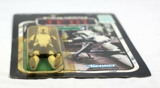 Vintage Star Wars Biker Scout Return of the Jedi ROTJ MOC 77 Back TAIWAN 5