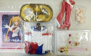Sailor Moon × Dollfie Dream DDS Volks doll figure Makeover Set anime JAPAN RARE 3