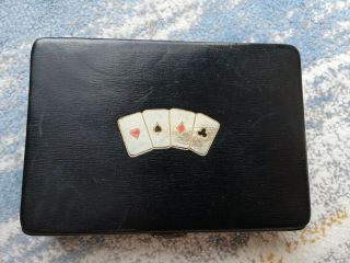 Wehrmacht Wwii German Playing Cards,  Bakelite Dice Rare War Relic