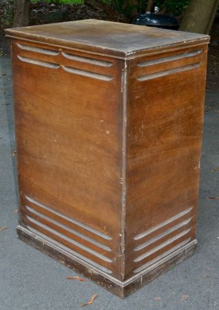 Vintage Leslie 122 Speaker Wood Cabinet Hammond Organ Amplifier Electro Music