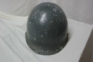 Us Military Issue Wwii Ww2 M1 Helmet Steel Pot Aa8