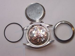 Vintage TUDOR Advisor Swiss Made 17 Jewel Alarm Watch 12