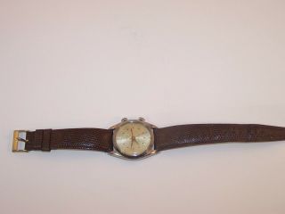 Vintage TUDOR Advisor Swiss Made 17 Jewel Alarm Watch 5