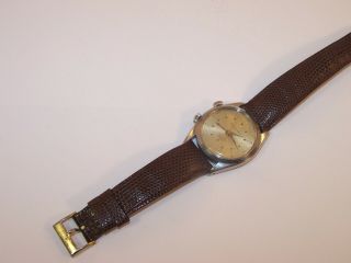 Vintage TUDOR Advisor Swiss Made 17 Jewel Alarm Watch 6