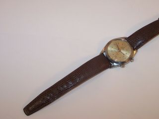 Vintage TUDOR Advisor Swiss Made 17 Jewel Alarm Watch 7