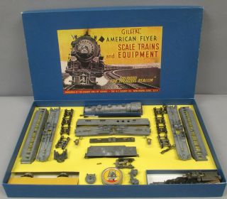 American Flyer 111k Ho Scale Vintage 3 - Car Steam Passenger Set Kit