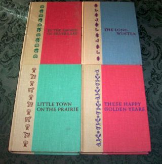 Laura Ingalls Wilder - Set of 8 Vintage Hardcovers with Dust Jackets 5