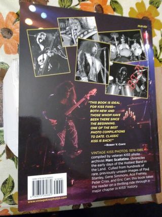 VINTAGE KISS PHOTOS BOOK 1974 - 1981 UNAUTHORIZED WITH ERIC CARR PHOTO 3