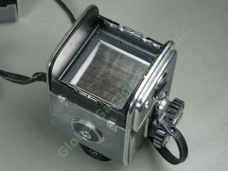 Vtg Zenza Bronica D Deluxe 6x6 Camera Nikkor - P 75mm f/2.  8 Lens,  Extra Film Back 12