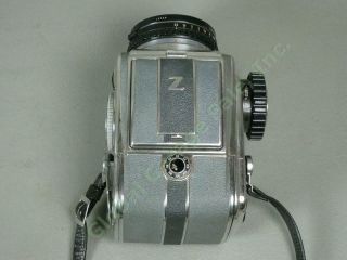 Vtg Zenza Bronica D Deluxe 6x6 Camera Nikkor - P 75mm f/2.  8 Lens,  Extra Film Back 6
