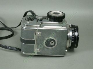 Vtg Zenza Bronica D Deluxe 6x6 Camera Nikkor - P 75mm f/2.  8 Lens,  Extra Film Back 7