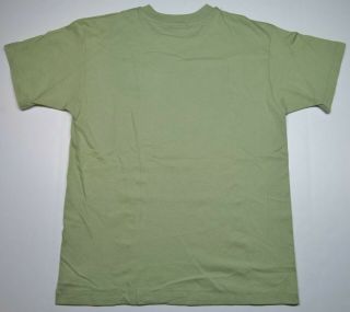 Vintage NOS Nirvana Incesticide 1993 90s Kurt Cobain Large Green T - Shirt 2