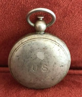 World War II WITTNAUER U.  S.  Military Compass - - Vintage 5