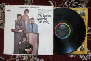 Beatles Vintage 1966 2nd State Stereo Paste Over Butcher Cover Cover In Sw