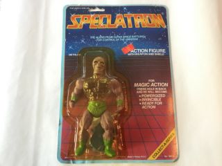 Vintage 1984 Speclatron Dethlor Motu Knock Off Figure Holy Grail Htf