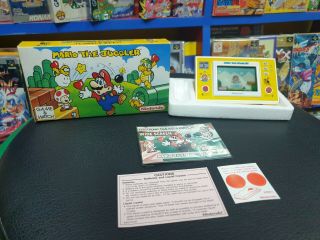 Game Watch Mario Juggler Nintendo Japan 100 Complete Rare