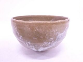 68805 Japanese Tea Ceremony / Chawan (tea Bowl) / Kiln Color Change / Artisan Wo