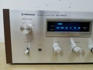 Vintage Pioneer SA - 5800 Stereo Integrated Amplifier 2