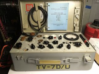 Tv - 7d/u Vintage Tube Tester