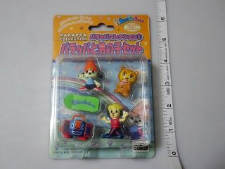 PaRappa the Rapper Vintage Figure and Doll House set Japan ver 2