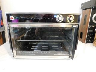 Farberware Convection Oven Vintage Model 460 Turbo Made In Usa Stainless