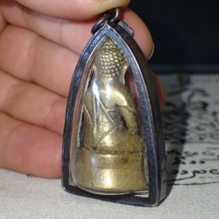 Phra Kring Medicine Buddha Pendant Rare Amulet Holy Statue Good Health 3