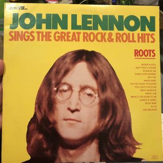 John Lennon Sings The Great Rock & Roll Hits Roots Beatles Rare Record