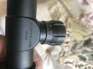 bausch lomb 10x42 Mil Dot Tactical M25 Navy Seal Scope Rare Hard To Find. 3