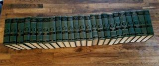 Vintage 1922 The Complete Of Mark Twain 24 Volume Set Harper & Bros Books
