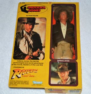 1981 Indiana Jones Kenner 12 " Vintage Doll Misb Raiders Of The Lost Ark
