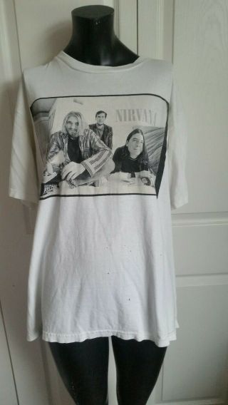 Rare Vtg 1996 Nirvana Wild Oats Shirt Kurt Cobain Fear Of God Jerry Lorenzo