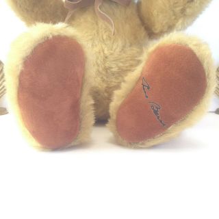 TEDDY BEAR Russ Berrie Limited Edition Collectible Bears From The Past Very Rare 5