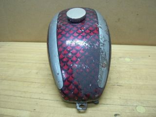 Vintage Wassell Chopper Bobber Motorcycle Gas Tank Harley Triumph BSA 2