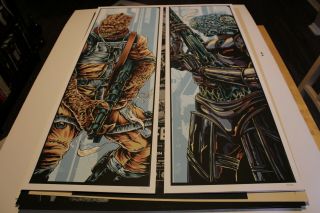 Mondo: STAR WARS The Bounty Hunters by Ken Taylor - Set of 6 - Rare 7