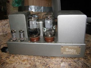 (1) Vintage The Quad II / 2 Monoblock Power Tube Amplifier / Amp 2