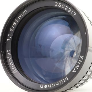 :[RARE] Enna Munchen Ennalyt 85mm F1.  5 Exakta Lens w Case (Captain Jack) EX, 5