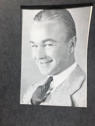 Hopalong Cassidy “BILL BOYD” Autograph With Photo 1940’s Rare 1950’s 3