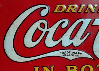 Vintage 1931 Coca Cola Sign 5