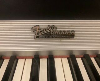 Vintage 1974 Fender Rhodes 73 Electric Piano Mark - 1 Stage W/ Legs & Pedal