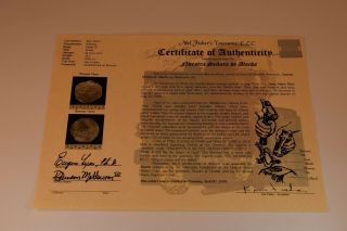 Rare ATOCHA 8 REALES SILVER COIN - GRADE (1) ONE - Mel Fisher Certificate - Numbered 2