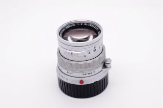 Rare Exc,  Leitz Leica Summicron Rigid 50mm/f2.  0 50/2 Ver.  1 For M2 M3 M6 Mp
