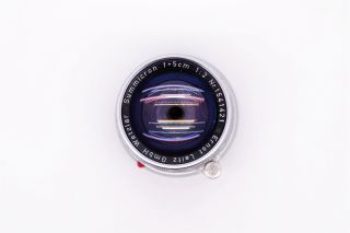 Rare Exc,  LEITZ Leica Summicron Rigid 50mm/F2.  0 50/2 Ver.  1 for M2 M3 M6 MP 2
