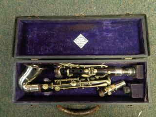 Vintage J.  W Pepper Saxonette Clarinet