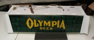 Nos (old Stock) - Olympia Beer Pool Table Lamp Sign No.  9097 / Vintage