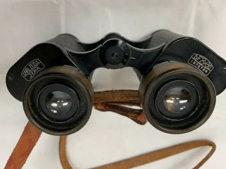 Vintage Carl Zeiss Jena 8x30 Binoculars No.  1163 1/6400 Black
