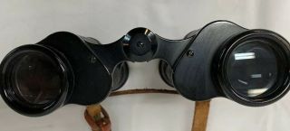 Vintage Carl Zeiss Jena 8x30 Binoculars No.  1163 1/6400 Black 5