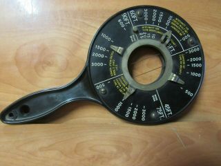 Vintage Us Navy Ww Ii - A.  A.  Range Indicator.  Fast.