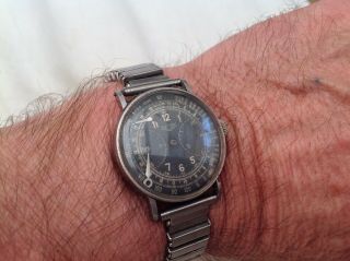 Vintage Tag Heuer Chronograph (handwind) Not Spares Or Repairs No Reserv