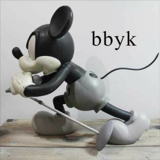 Rare Number Nine 9 Anniversary Mickey Black - And - White Figure Number N Ine Disney