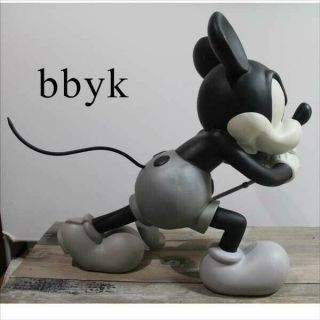 Rare Number Nine 9 anniversary Mickey black - and - white figure NUMBER N INE Disney 3